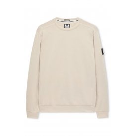 Weekend Offender SW3A21 Thunder Cotton Jersey Crew Neck Sweat Top