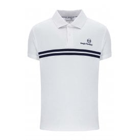 Sergio Tacchini | New Supermac 1140-210 Contrast Double Stripe Polo T-Shirt