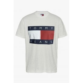 Tommy Jeans | DM22645 Regular Enlarge Logo Half Sleeve T-Shirt