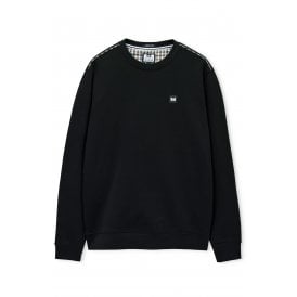 Weekend Offender SW3A18 Vega Check Piping Cotton Sweat Top