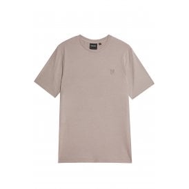 Lyle & Scott TS400TON Tonal Eagle Logo Superfine Cotton T-Shirt - Fife Grey