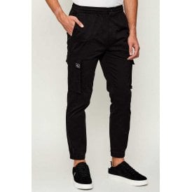 Calvin Klein Jeans | LV04RD608G Technical Cargo Skinny Fit Pant Jogger - Black