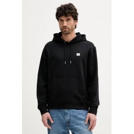 Calvin Klein Jeans | LV04RC274G Core Badge Logo Relaxed Fit Overhead Hood Top - Black
