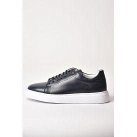 Paul Branco | M-25087 Essential Leather Thick Rubber Sole Trainer