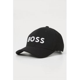 Hugo Boss 9247 Embossed Logo Pique Fabric Baseball Cap