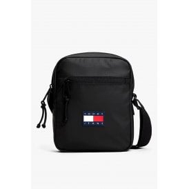 Tommy Jeans | AM0AM13881 Tech Reporter Ripstop Waterproof Cross Body Bag - Black
