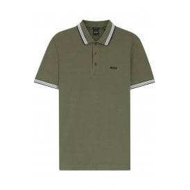 Hugo Boss | 50469055 Paddy Plain Cotton Pique Polo Undercollar Logo T-Shirt