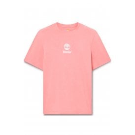 Timberland TB0A6WWT Print Stack Centre Logo Half Sleeve T-Shirt