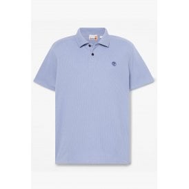 Timberland TB0A41S5 Wharf River Waffle Textured Half Sleeve Pique Polo T-Shirt
