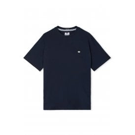 Weekend Offender TS1B01 Brooklands Small Badge Logo Half Sleeve T-Shirt