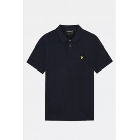 Lyle & Scott | KN2412V Plain Classic Pique Knitted Polo T-Shirt