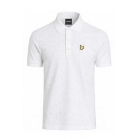 Lyle & Scott | SP2400V Jacquard Popcorn Texture Relaxed Fit Polo T-Shirt