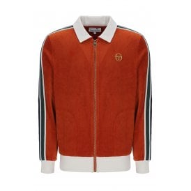 Sergio Tacchini | 2299 Monte Vintage Velour Contrast Tape Tracksuit Set - Rooibos Tea