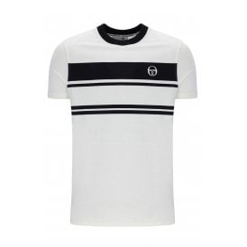 Sergio Tacchini | Dallarindo 2213 Retro Contrast Stripe Ringer Half Sleeve T-Shirt