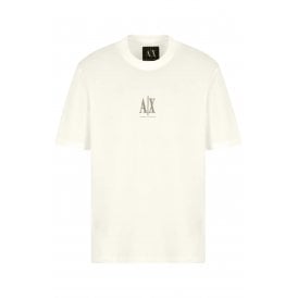 Armani Exchange | AX XM000363 AF12308 Girocollo A|X Centre Logo Half Sleeve T-Shirt