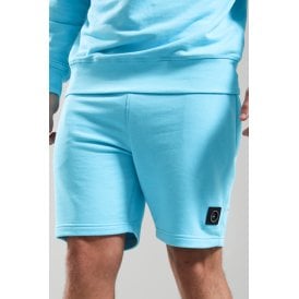 Marshall Artist | 1199 Micro Siren Jersey Circle Badge Logo Short - Cyan