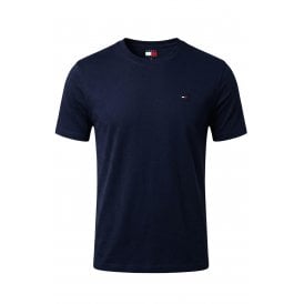 Tommy Jeans | DM22504 Core Small Flag Logo Cotton Half Sleeve T-Shirt
