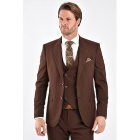 CB Napless Tailored Slim Fit Smooth Textured Blazer