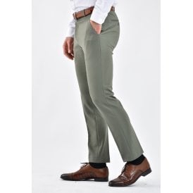 CB Lazio Tailored Slim Fit Textured Trousers