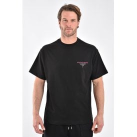 ARQ Studios | Digital Angel Graphic Print Relaxed Fit Half Sleeve T-Shirt