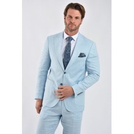 CB Bahama Tailored Slim Fit Linen 2 Piece Suit