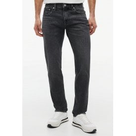 Tommy Jeans | DM21888 Scanton Slim Fit Faded Stretch Denim Jean - Black Wash