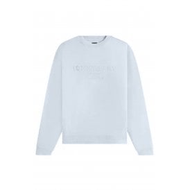 Tommy Jeans | DM22714 Subtle Logo Crew Sweat Top - Sky