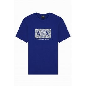 Armani Exchange | AX XM003100 AF10356 Camo Style Logo Design Half Sleeve T-Shirt