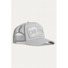 Christian Rose | CR011 Vinyl Plate Iconic Mesh Trucker Baseball Cap