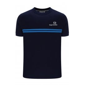 Sergio Tacchini | Supermac 1143 Twin Stripe Half Sleeve T-Shirt