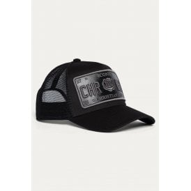 Christian Rose | CR011 Vinyl Plate Iconic Mesh Trucker Baseball Cap