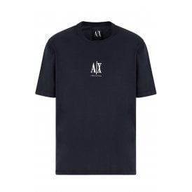 Armani Exchange | AX XM000363 AF12308 Girocollo A|X Centre Logo Half Sleeve T-Shirt