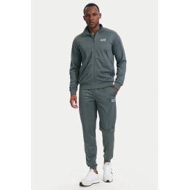 EA7 | Emporio Armani 8NPV65 PJHCZ Train Core Track Top Jogger Tracksuit Set - Pewter Grey