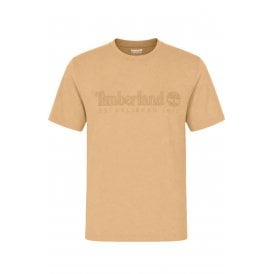 Timberland TBC0YHBR Heritage Established 1973 Linear Logo Half Sleeve T-Shirt