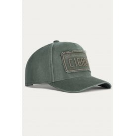 Christian Rose | CR058 Distressed Washed Private Plate Snapback Baseball Cap